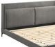 Armen Living Legend Gray King Platform Bed-2