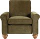 Best® Home Furnishings Customizable Weston Fabric Manual Recliner with Dark Walnut Legs-3