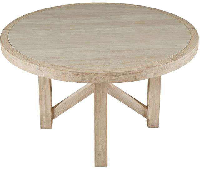 Jofran Inc. Sierrafina Almond 52" Round Dining Table-2