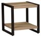 Liberty Furniture Sun Valley 3-Piece Sandstone Living Room Table Set with Black Base-2