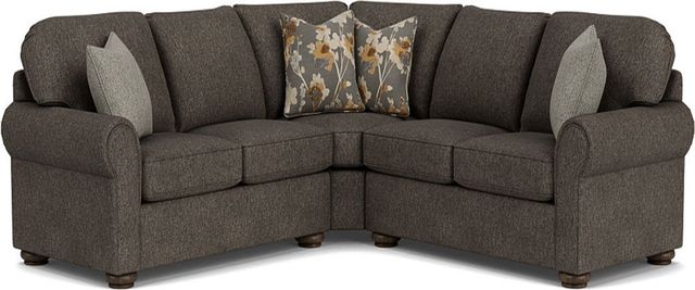Flexsteel® Preston Gray Ash Sectional-1