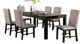 Furniture of America® Umbria Antique Black Dining Table-0