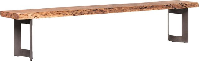 Moe's Home Collection Bent Brown Extra Small Bench-0