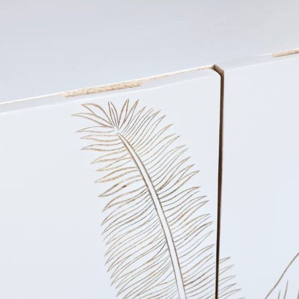 Crestview Collection Seaside White Sideboard-4