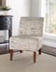 Linon Promo Script Accent Chair-4
