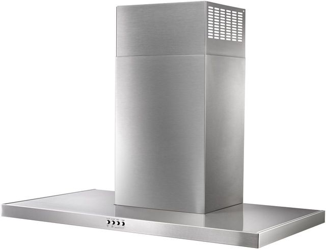 Whirlpool® 36" Wall Mount Flat Range Hood-Stainless Steel-2