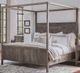 Urban Collections by Yutzy Woodworking Sonoma Retreat White Oak Queen Canopy Bed-0