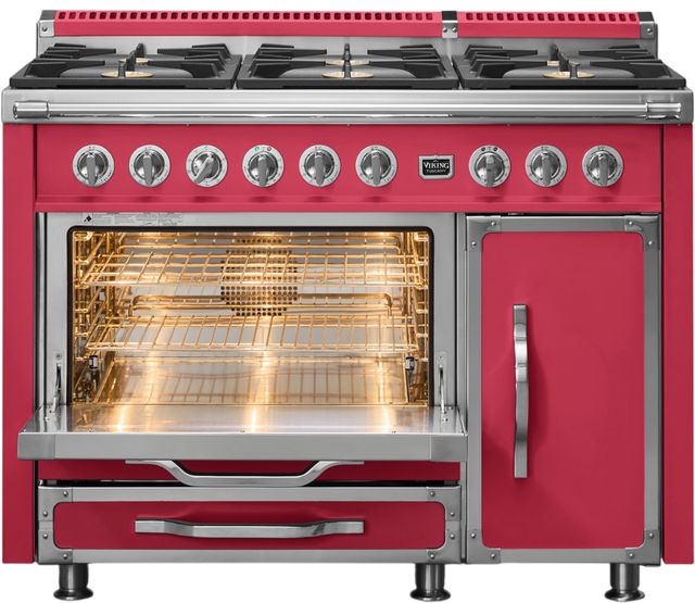 Viking® Tuscany 48" Valentine Pro Style Dual Fuel Range-3
