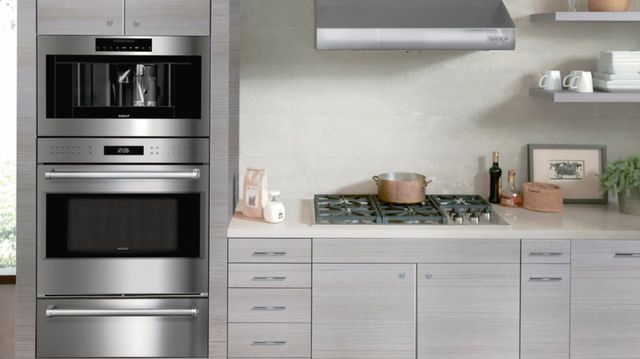 Wolf® 30" Stainless Steel Pro Wall Ventilation-1