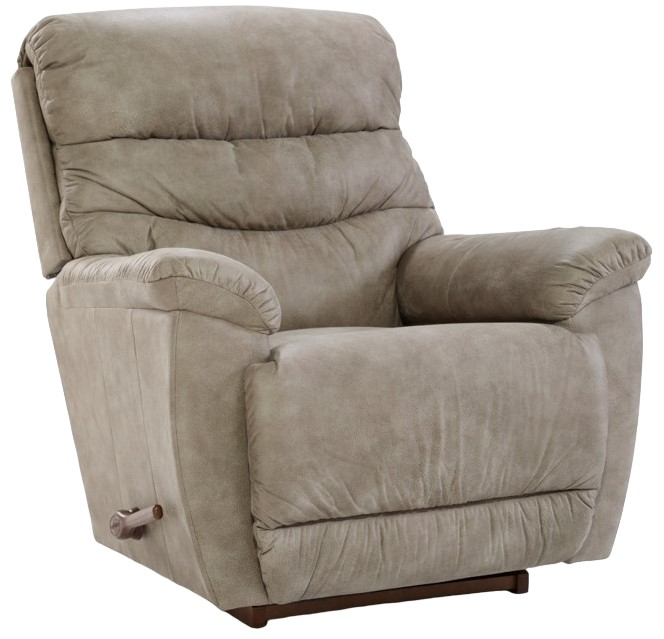 ★ya★T La-Z-Boy® Joshua Pebble Manual Rocking Recliner Johnson's