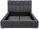 Coaster® Nollet Gray Queen Upholstered Platform Panel Bed-2