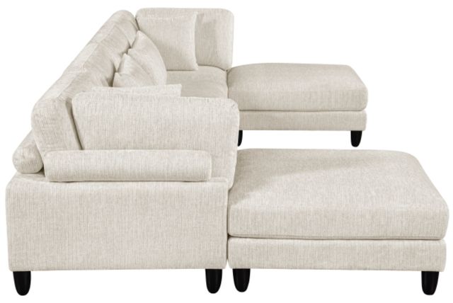 Homelegance® Robstown 6-Piece Beige Modular Sectional with Ottomans-3