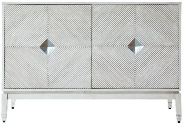 YHD Blanco Accra Antique White Medium Cabinet-1