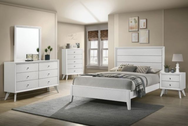 Furniture of America® Dortmund White Nightstand-1