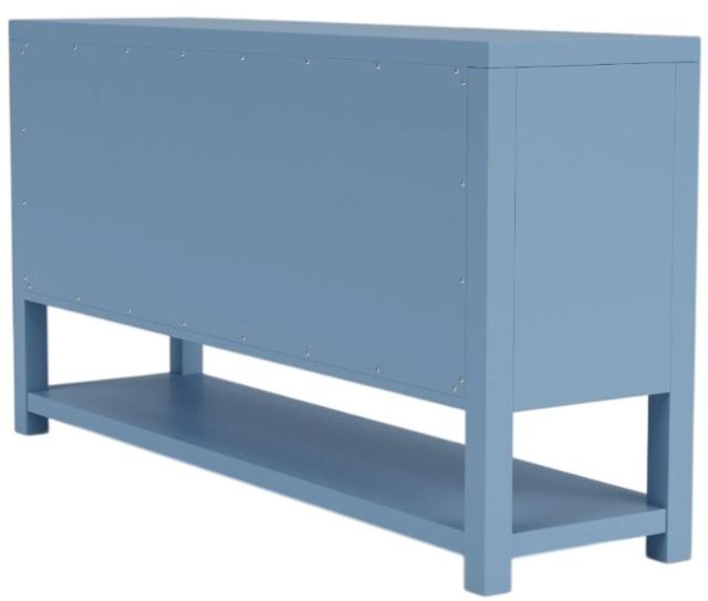 Riverside Furniture Rosalie Cabana Blue Door Console-4