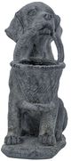 A & B Home Gray Mgo Dog Planter-0