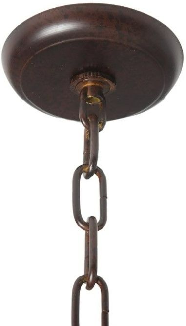 YHD Shooting Star Rustic Black 7-Light Orb Chandelier-3