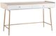 Universal Explore Home™ Love. Joy. Bliss. Miranda Kerr Home Gold/White Lacquer Allure Vanity Desk-0
