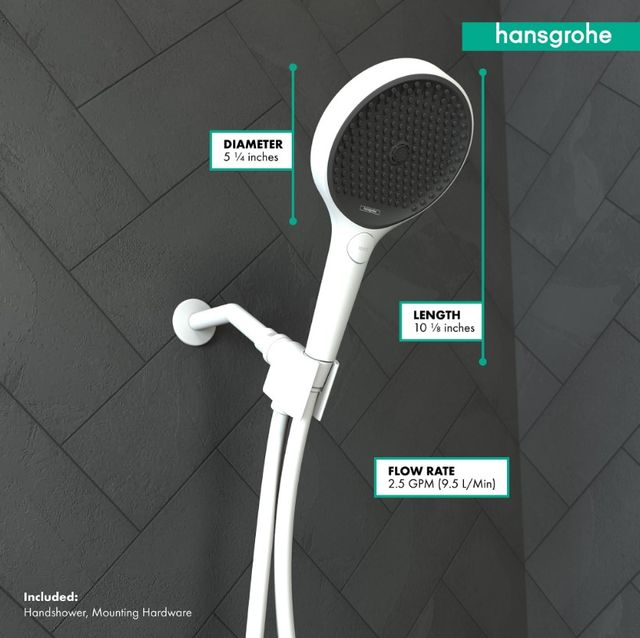Hansgrohe Rainfinity Matte White Handshower-3
