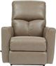 La-Z-Boy® Hawthorn Mushroom Leather Rocking Recliner-1