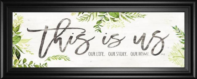 Classy Art This Is Us by Marla Rae Wall Art-0
