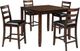 Signature Design by Ashley® Coviar 5-Piece Brown Counter Height Dining Table Set-0