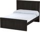 Crate Designs™ Furniture Espresso Twin Extra-long Youth Panel Bed-0