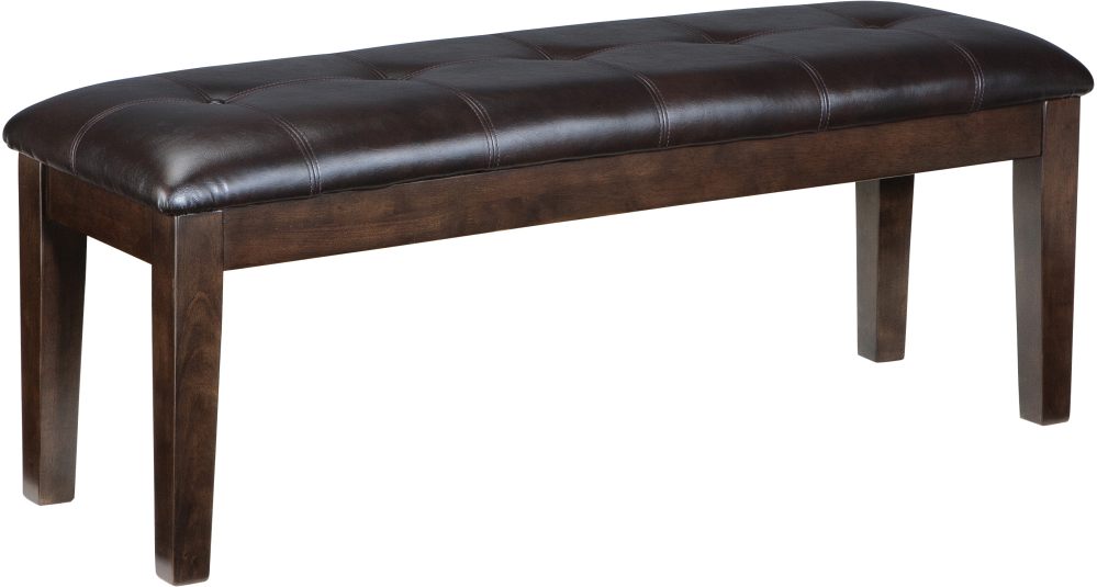 Haddigan Dining Bench - Dark Brown - (D596-00) Haddigan Dining Bench - Dark Brown - (D596-00)