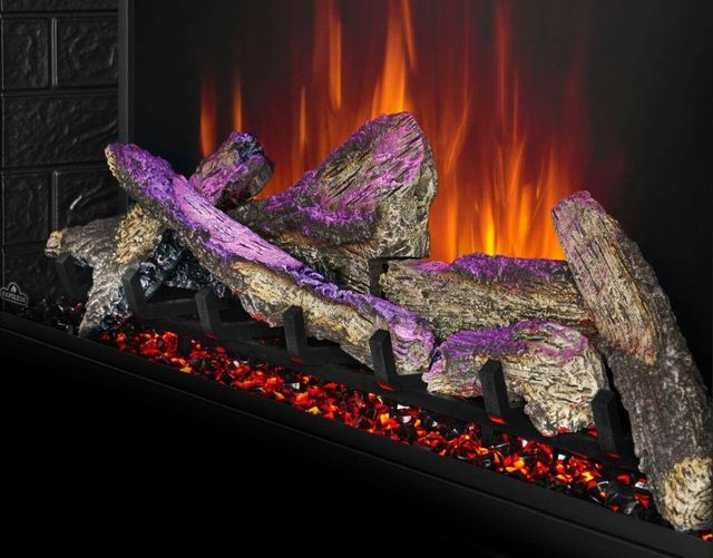 Napoleon Element™ Series 36'' Black Built-In Electric Fireplace-4