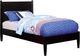 Furniture of America® Lennart II Black Twin Panel Bed-0