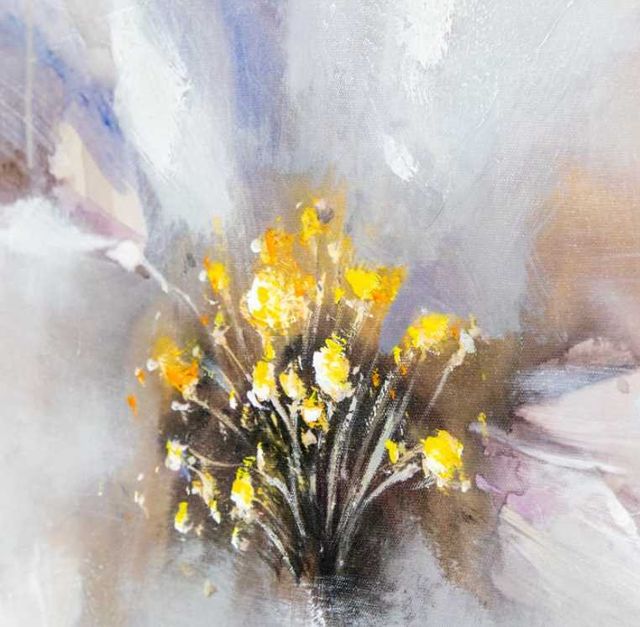 YHD Floral Abstract I Wall Art-3