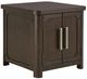 Signature Design by Ashley® Breckington Dark Brown Rectangular End Table-0