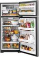 GE® 28" 17.5 Cu. Ft. Stainless Steel Top Freezer Refrigerator-3