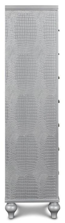 New Classic® Home Furnishings Valentino Silver Lingerie Chest-2
