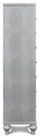 New Classic® Home Furnishings Valentino Silver Lingerie Chest-2