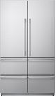 SKS Professional Series 48" French Door Stainless Steel Refrigerator Panel Kit-0