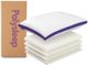 Polysleep® Purple/White King Memory Foam Pillow-0