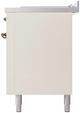 Ilve® Nostalgie II Series 60" Antique White Pro Style Dual Fuel Range-4