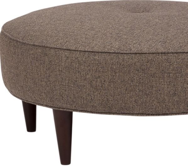 Best® Home Furnishings Customizable Odon Ottoman with Dark Walnut Legs-1