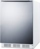 Summit® Peak24 Series 24” 5.8 Cu. Ft. Stainless Steel ADA Compliant Under the Counter Refrigerator-2