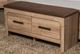 Signature Design by Ashley® Hollymount Brown/Tan Upholstered Storage Bench-1
