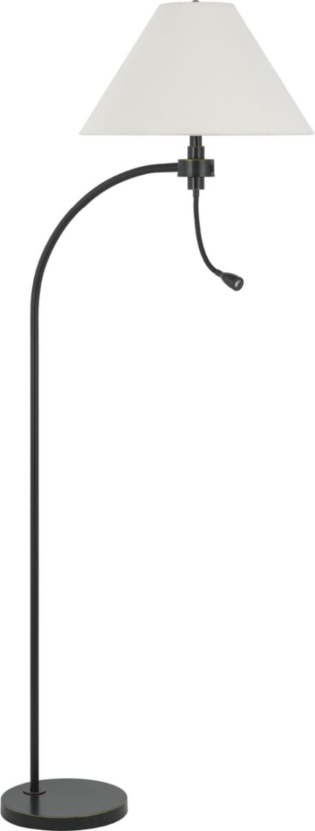 CAL Lighting & Accessories Ashland Dark Bronze Floor Lamp-0