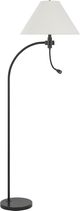 CAL Lighting & Accessories Ashland Dark Bronze Floor Lamp-0