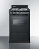 Summit® 20" Black Freestanding Electric Range-1