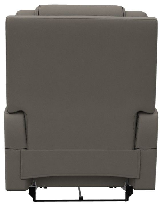 La-Z-Boy® Sparrow Dove Gray Leather Power Wall Recliner with Headrest and Lumbar-3