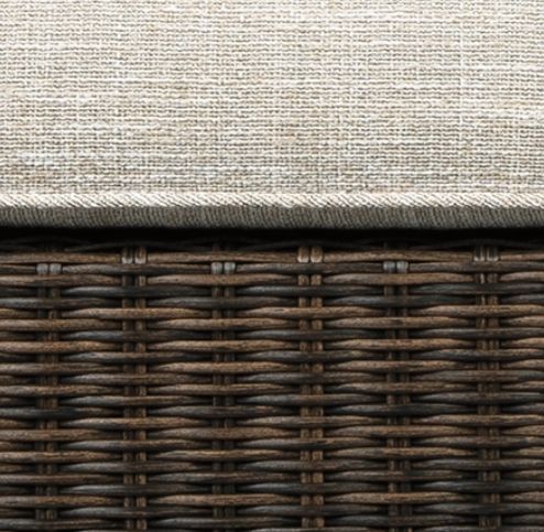 Signature Design by Ashley® Paradise Trail 2-Piece Medium Brown Aluminum/Resin Wicker Outdoor Swivel Lounge Chair Set-5