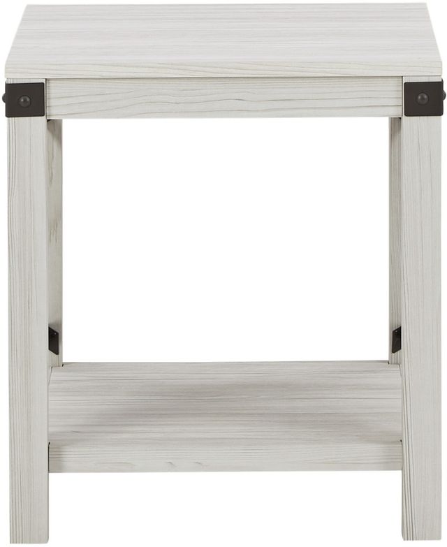 Signature Design by Ashley® Bayflynn Whitewash End Table-2