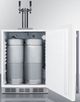 Summit® Commercial 24" White Built In Wine Kegerator-2
