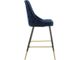 Elements International Ben Broadway Navy Bar Stool-2