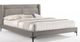 VIG Furniture Modrest Paula Gray Eastern King Upholstered Bed-0